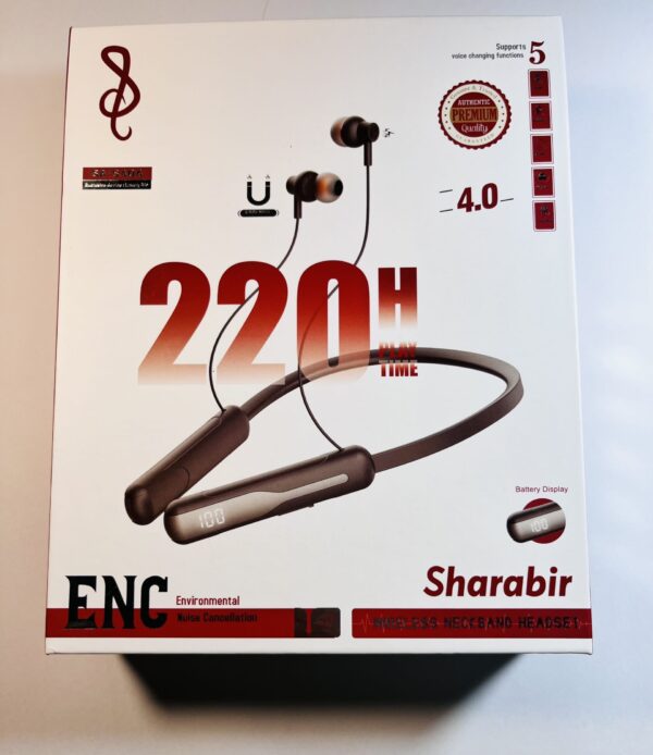 SHARABIR ENC SA-S404 || 220 HOURS Neckband