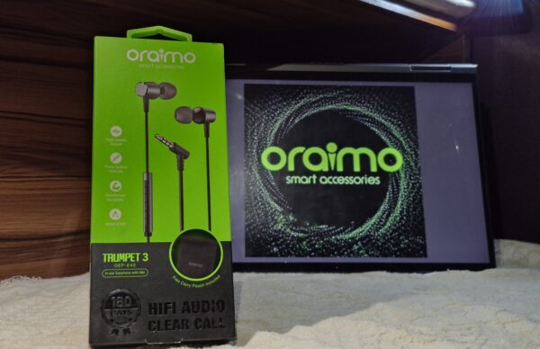 Oraimo Trumpet 3 HIFI Audio In-Ear Headphones