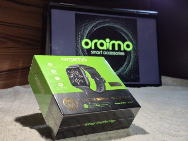Oraimo Watch 5 Lite 2.01" HD IP68 Smart Watch