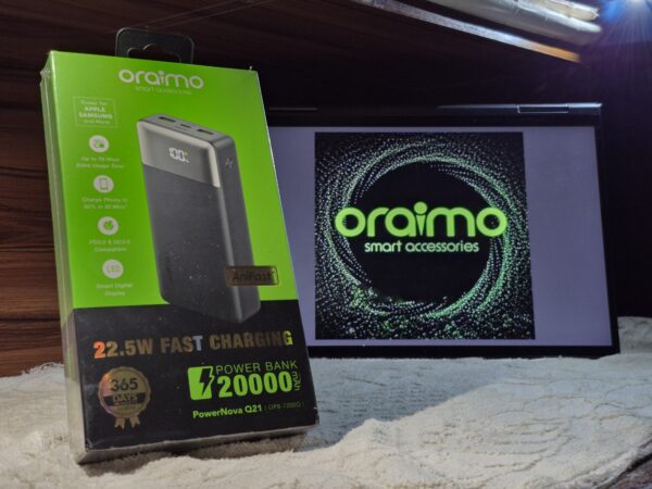 Oraimo PowerNova Q21 20000mAh 22.5W Power Bank