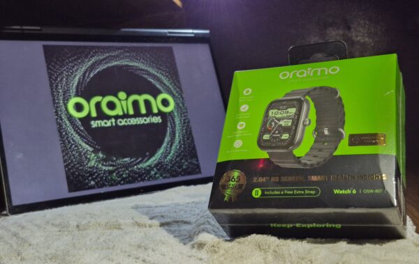 Oraimo Watch 6 2.04" TFT IP68 Smart Watch